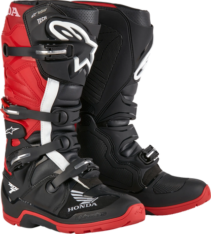Alpinestars Honda Tech 7 Enduro Drystar® Black/Bright Red Boots