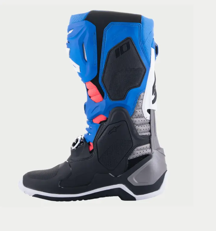 Alpinestars Tech 10 Supervented Black/Enamel Blue/Purple/White Boots