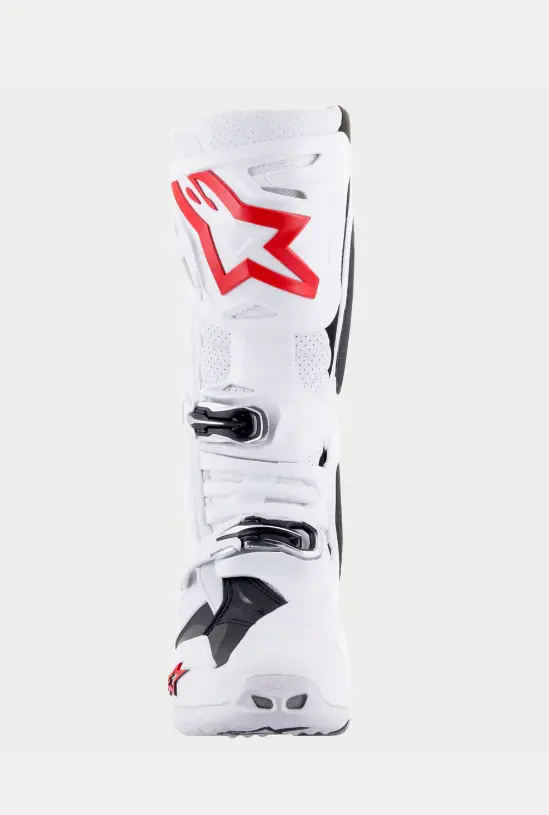 Alpinestars Tech 10 Supervented White/Bright Red Boots