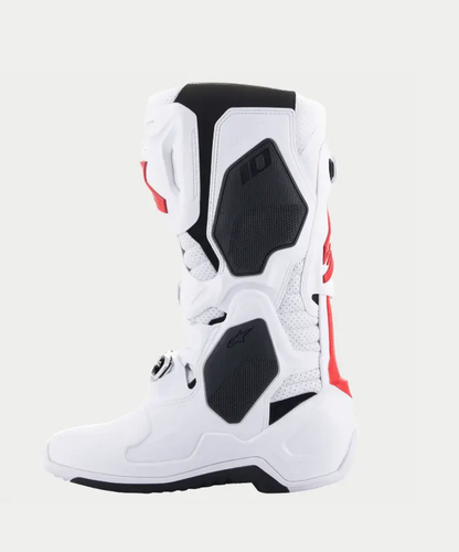 Alpinestars Tech 10 Supervented White/Bright Red Boots
