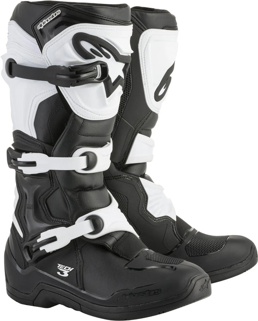 Alpinestars Tech 3 Black/White Boots
