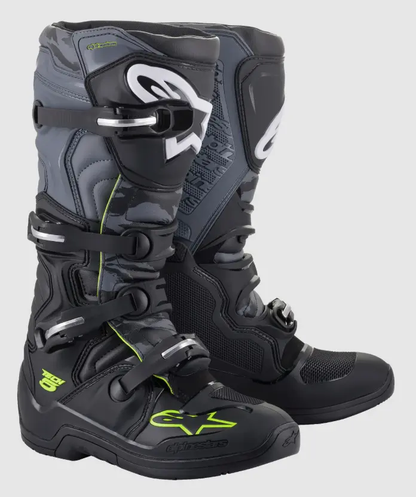 Alpinestars Tech 5 Black/Grey/Yellow Fluo Boots