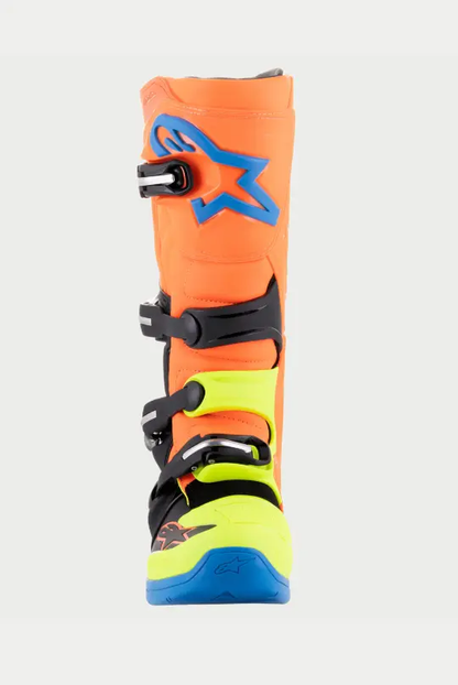 Alpinestars Tech 5 Blue/Orange Fluo/Yellow Fluo Boots