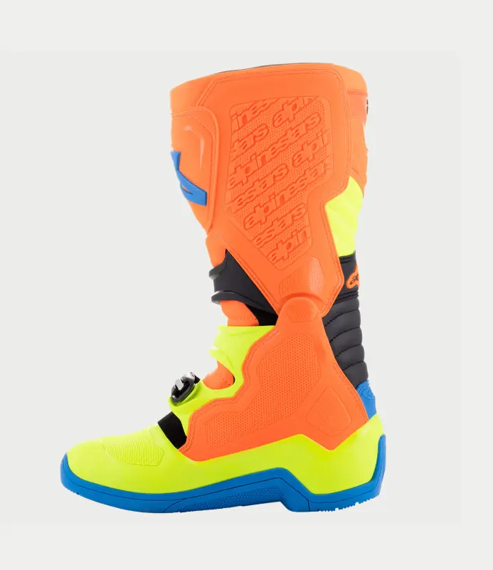 Alpinestars Tech 5 Blue/Orange Fluo/Yellow Fluo Boots