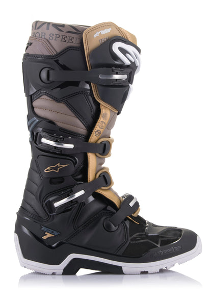 Alpinestars Tech 7 Enduro Drystar Black/Grey/Gold Boots