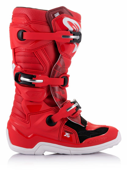 Alpinestars Youth Tech 7s Red Boots