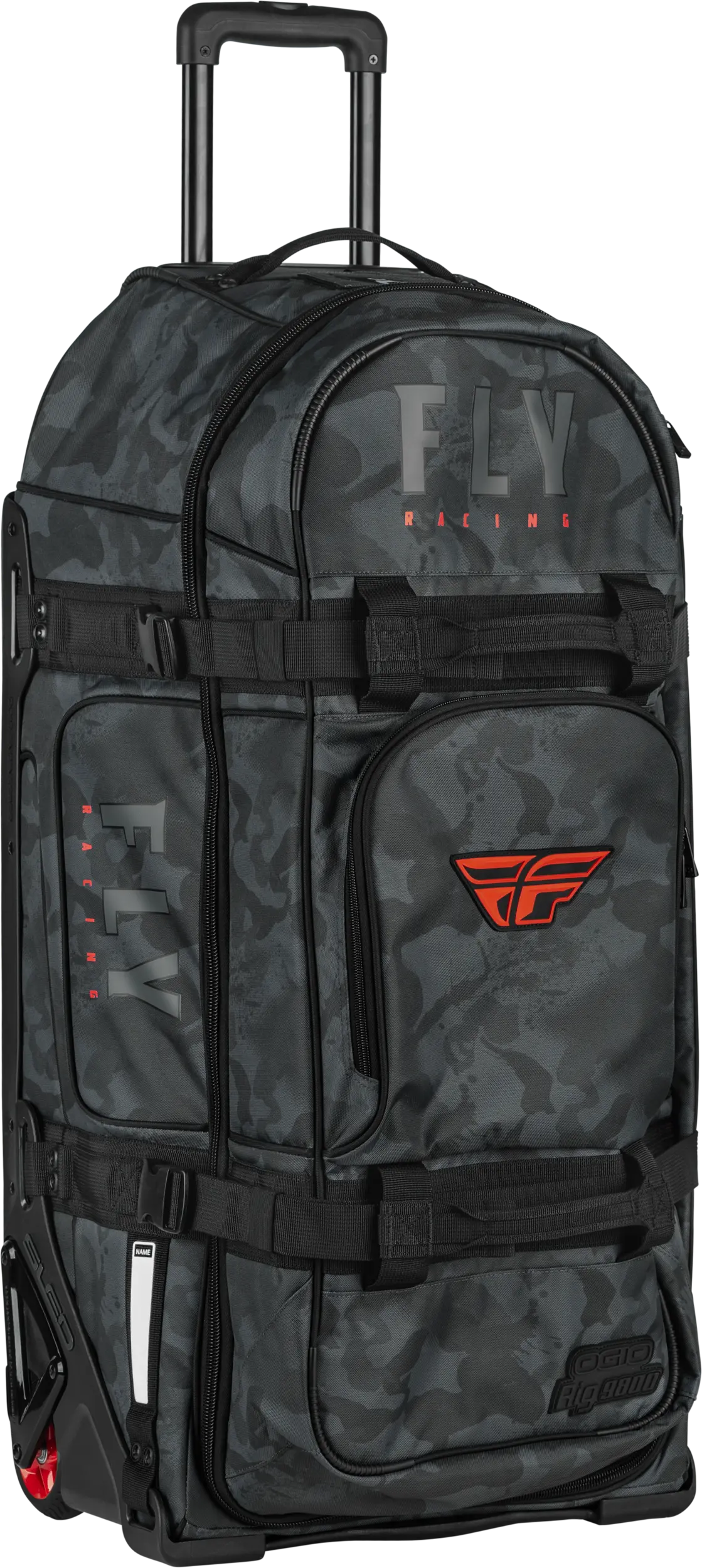 FLY Ogio Rig 9800 Gear Bag Black/Grey Camo - Motocross Gear Bag