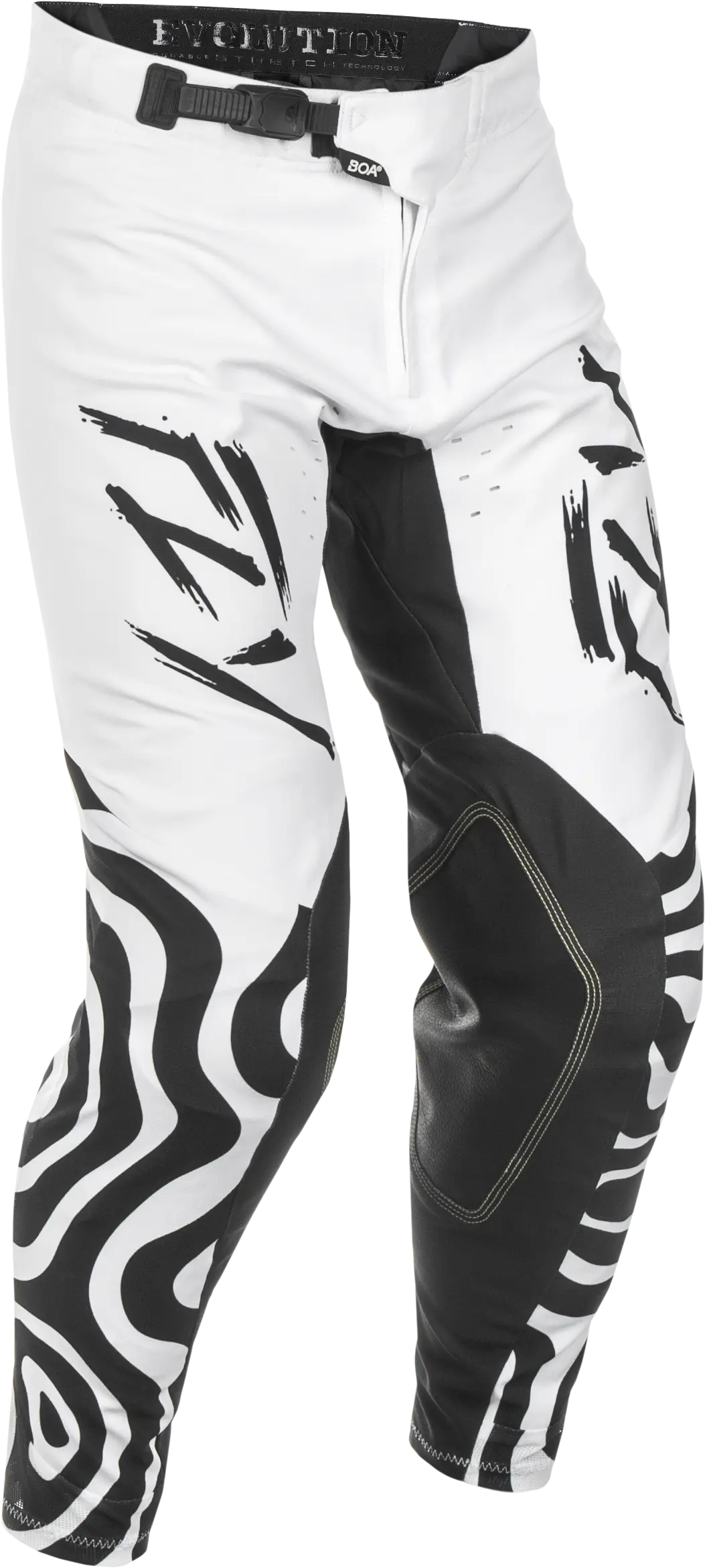 FLY RACING Evolution DST Abyss White/Black Pants