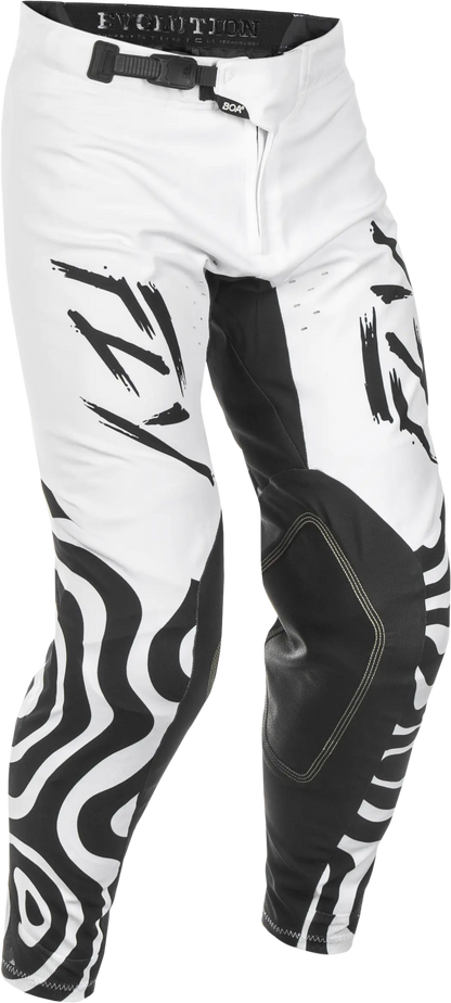 FLY RACING Evolution DST Abyss White/Black Pants