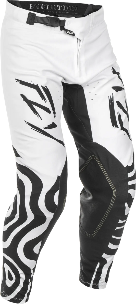 FLY RACING Evolution DST Abyss White/Black Pants