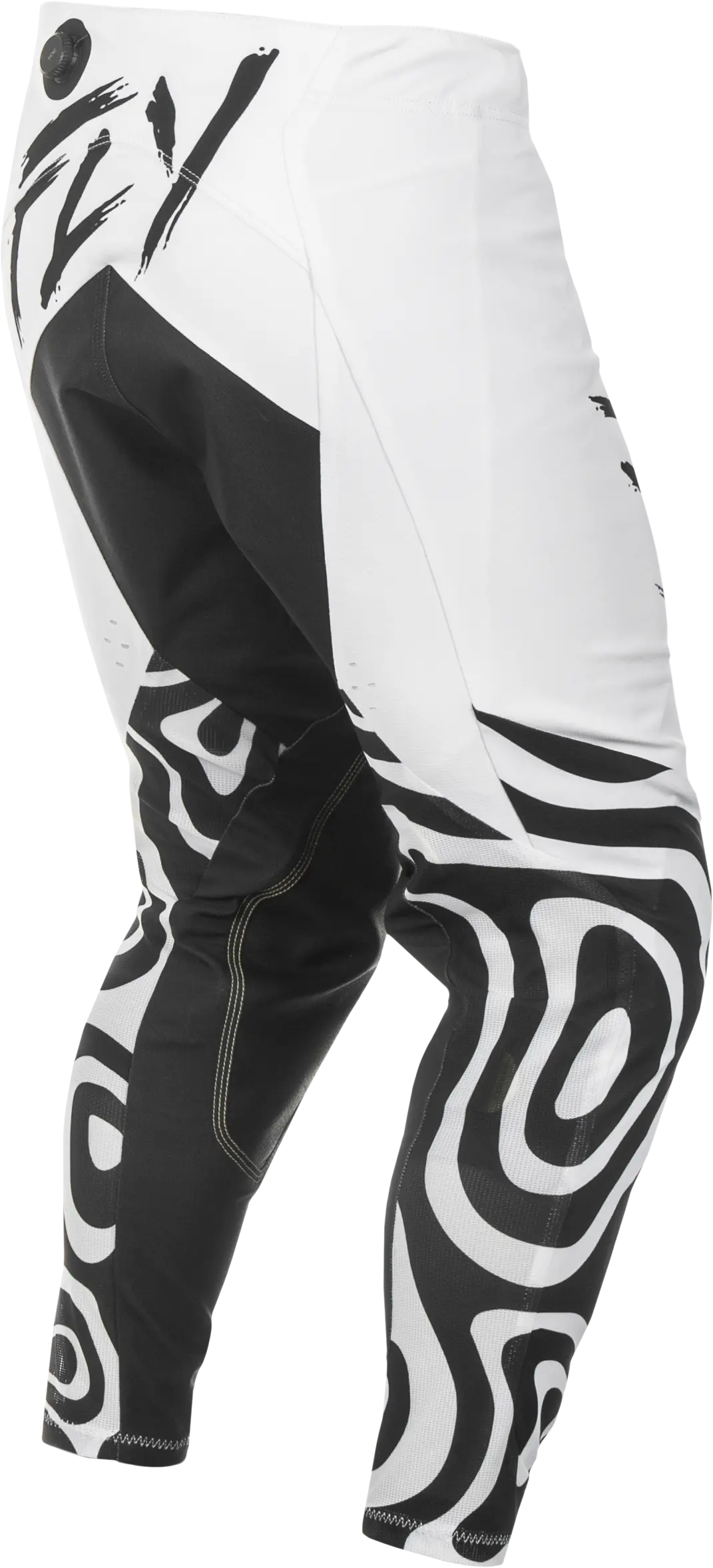 FLY RACING Evolution DST Abyss White/Black Pants