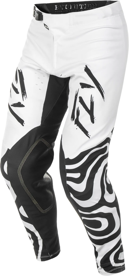 FLY RACING Evolution DST Abyss White/Black Pants