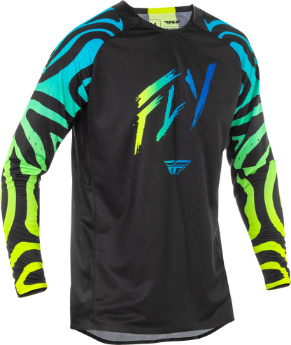 FLY RACING Evolution DST Zen Black/Blue/Hi Vis Jersey