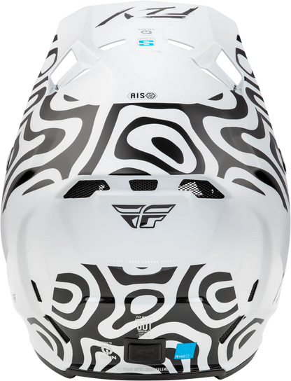 FLY RACING Formula S Carbon Abyss White/Black Helmet