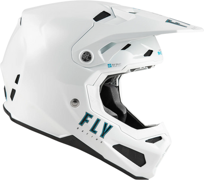 FLY RACING Formula S Carbon Solid White Helmet