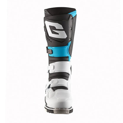 Gaerne SG22 Limited Edition White/Black/Light Blue Boots