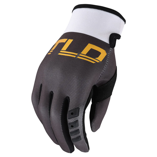 Troy Lee Designs Womens GP Glove - Solid - Gray / Gold