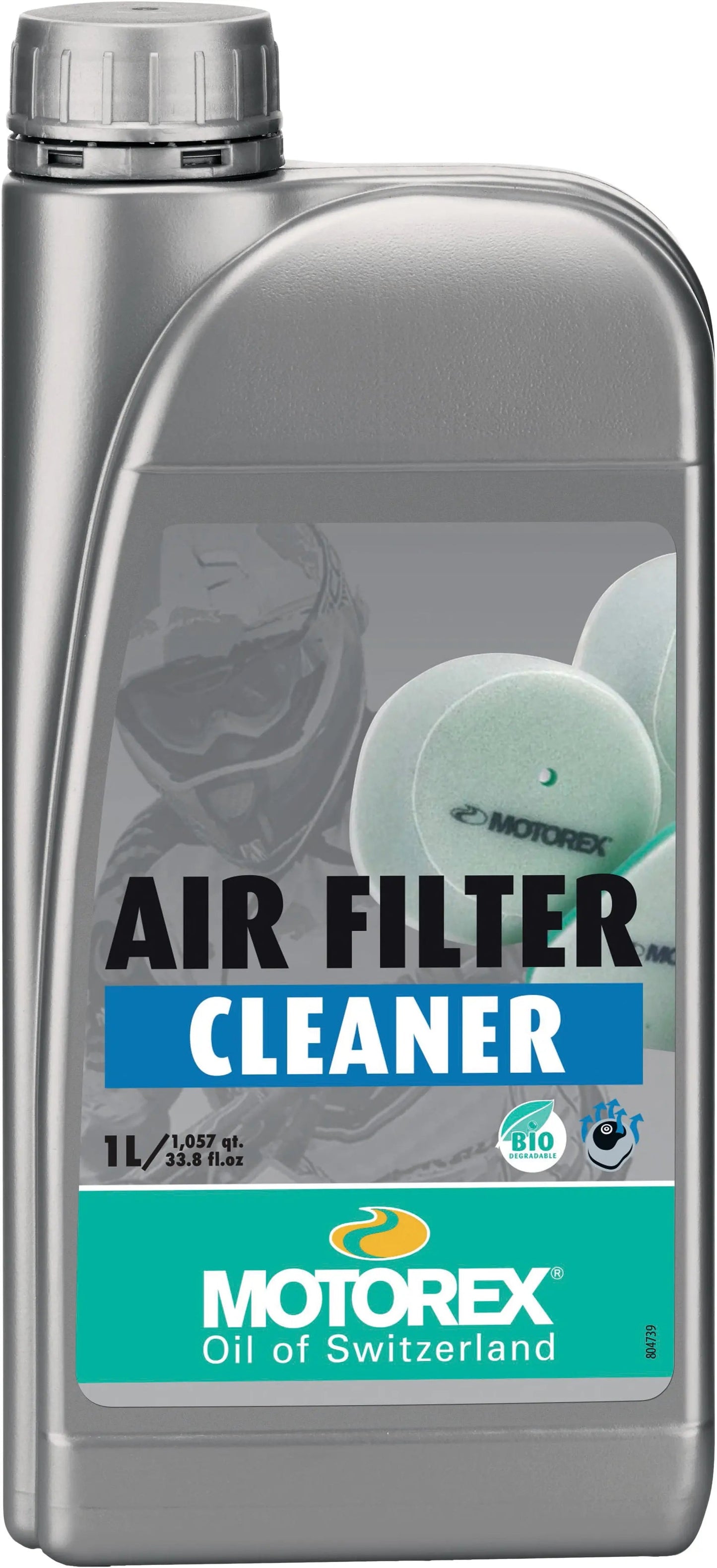 MOTOREX Air Filter Cleaner 1L - Biodegradable Foam Air Filter Cleaner
