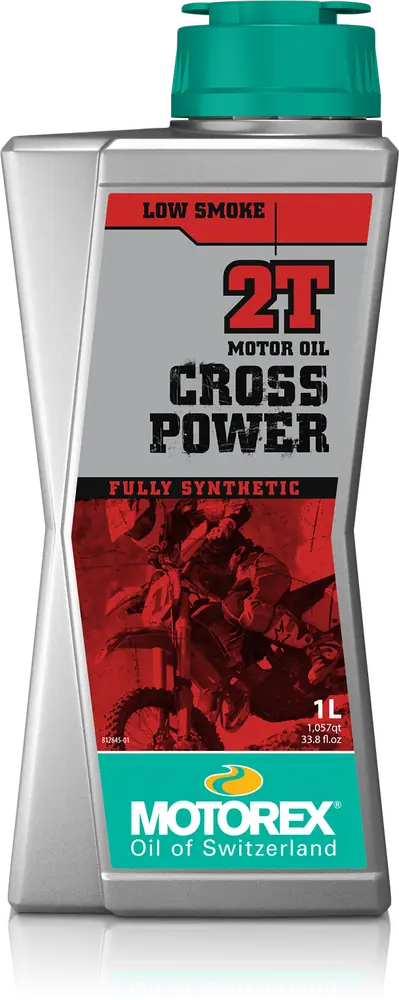 Motorex 2T Low Smoke 2 Stroke Oil - Cross Power Full Synthetic