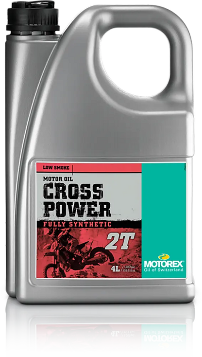 Motorex 2T Low Smoke 2 Stroke Oil - Cross Power Full Synthetic