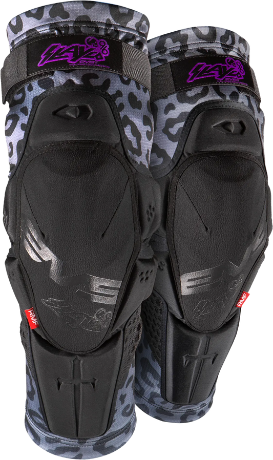 EVS Slayco 96 Ghost Leopard Knee Guard - Limited Edition Axel Hodges Knee Guards