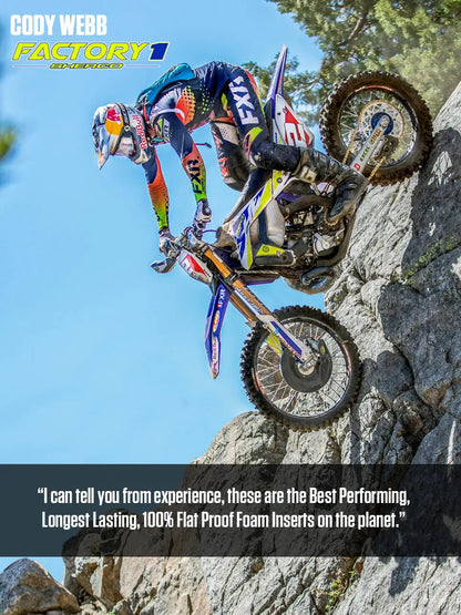 Nitro Mousse - Platinum - Mousse Bib Tube 100% Flat-Proof