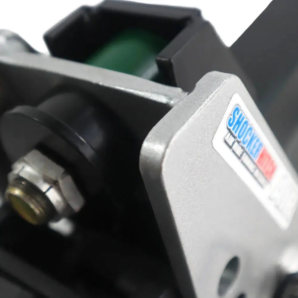 Shocker Aluminum Light Duty Air Hitch  w/ Black Combo Ball Mount - 10,000 lbs. GTW