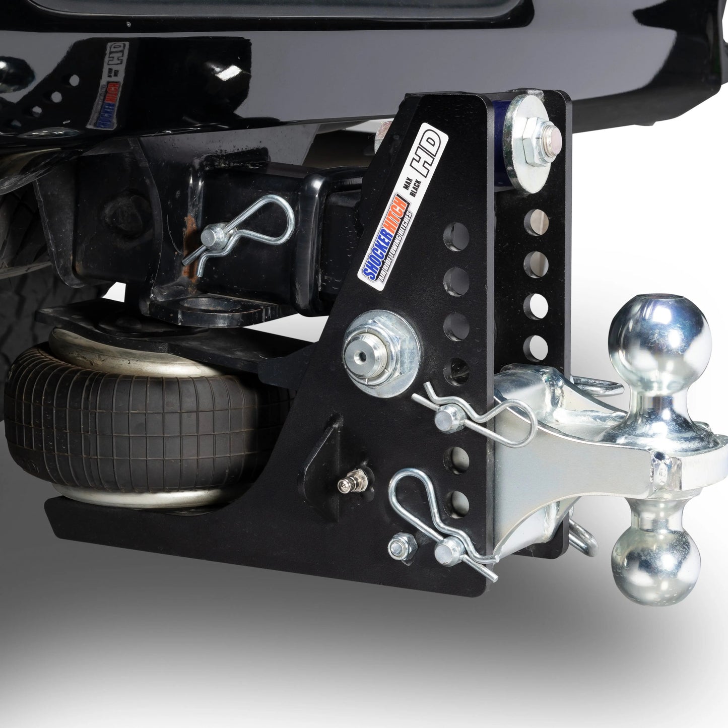 Shocker Hitch Max Black HD Air Hitch - 20,000 lbs. GTW