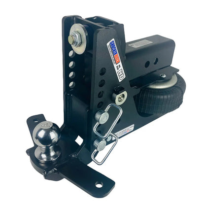 Shocker Hitch Max Black HD Air Hitch for Sway Control - 20,000 lbs.
