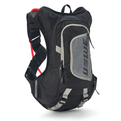 USWE Moto Hydro 8L Black Carbon Hydration Pack PNP Tube
