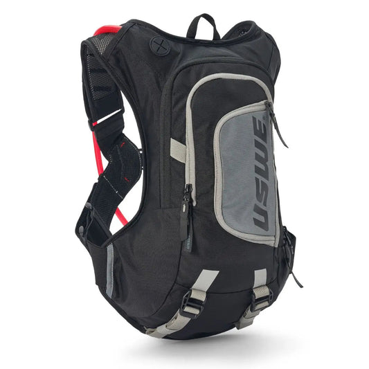 USWE Moto Hydro 8L Black Carbon Hydration Pack PNP Tube