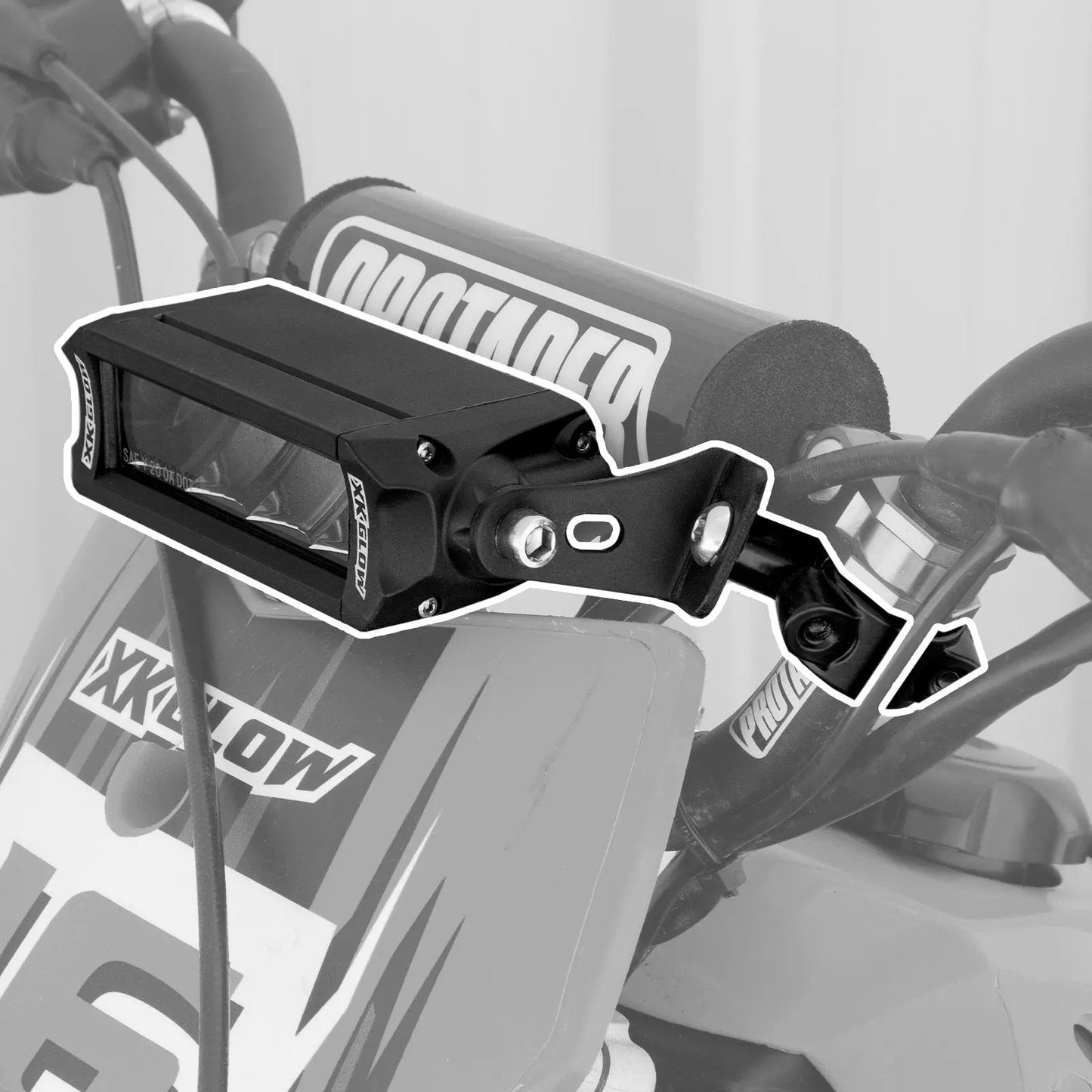 Universal Motorcycle LED Lightbar Headlight Kit 7/8" Handlebars