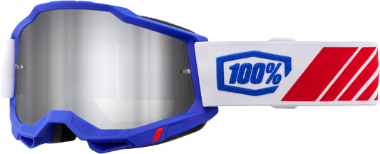 100% Accuri 2 Goggle Kolby with Mirror Silver Lens