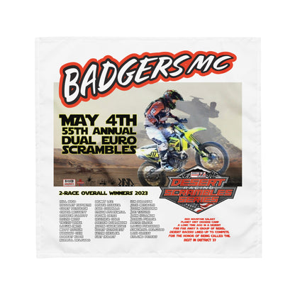 Bandana - Badgers MC May 4th - 55th Annual Dual Euro Scrambles 2024