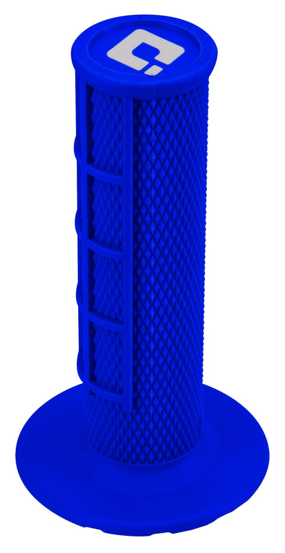 ODI Mini MX Half Waffle Grips  - Blue - Grips for Pitbikes and Minibikes - PW50 | CRF50/XR50 | TTR50 / SX 50