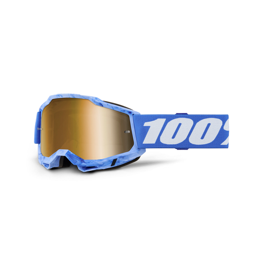 100% Accuri 2 Goggle Sursi with Mirror True Gold Lens