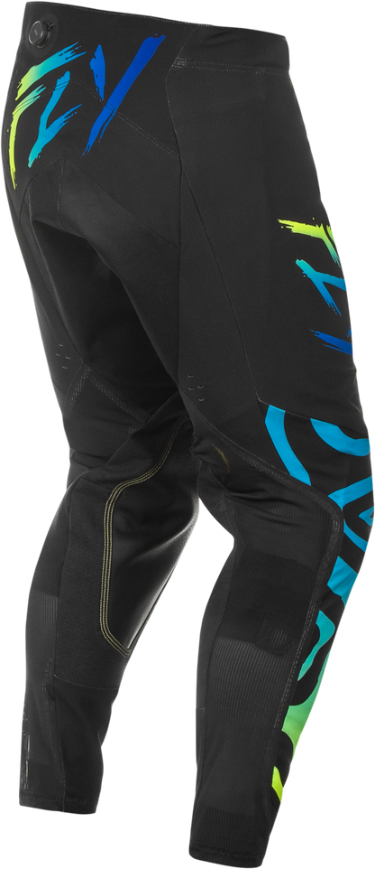 FLY RACING Evolution DST Zen Black/Blue/Hi Vis Pants