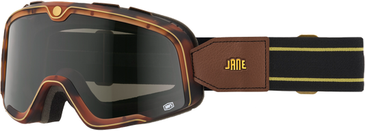 100% Barstow Goggle Jane Motorcycle with Mirror Lens