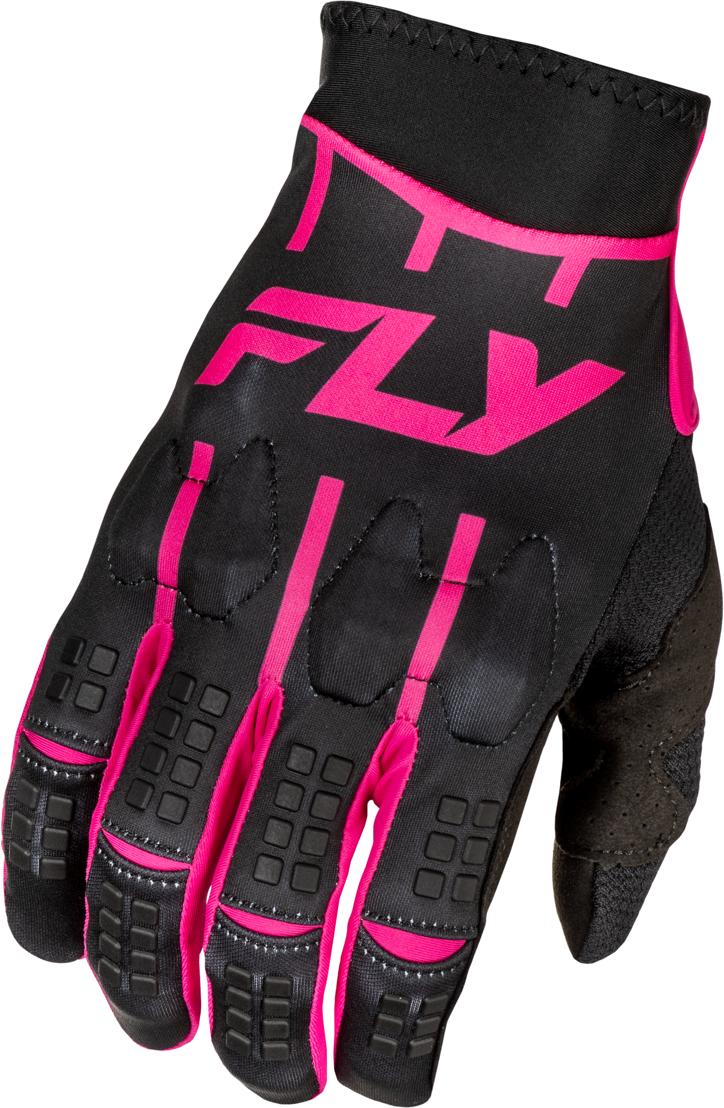 FLY RACING Evolution DST Black/Pink Gloves