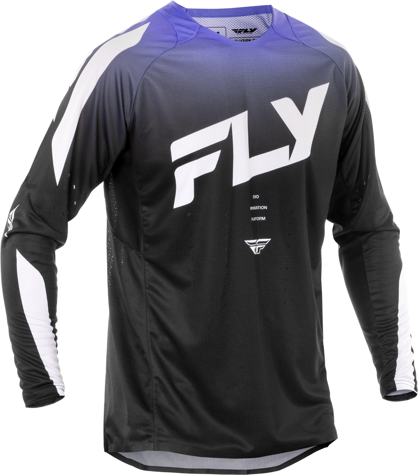 FLY RACING Evolution DST Black/White/Purple Jersey