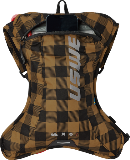 USWE Outlander XC 2L Flannel Hydration Pack