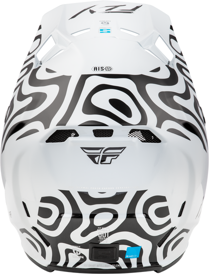 FLY RACING Formula S Carbon Abyss White/Black Helmet