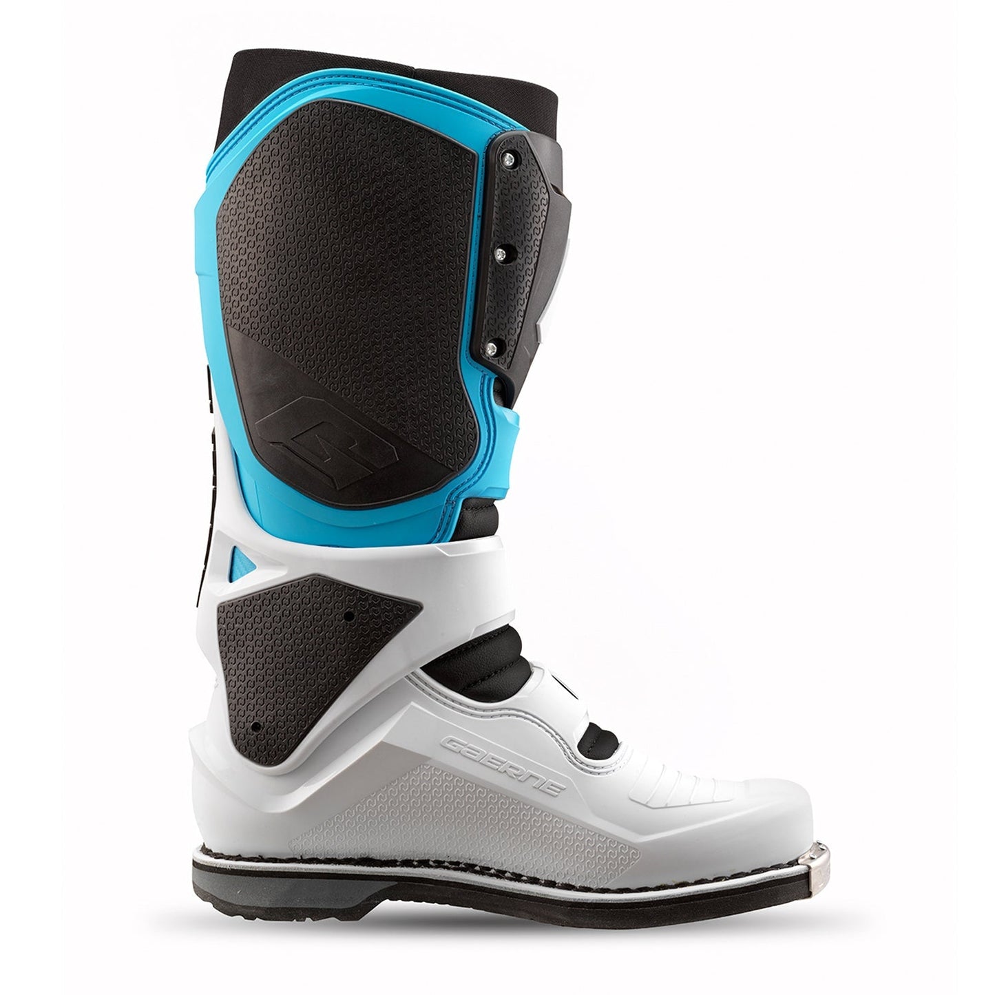 Gaerne SG22 Limited Edition White/Black/Light Blue Boots