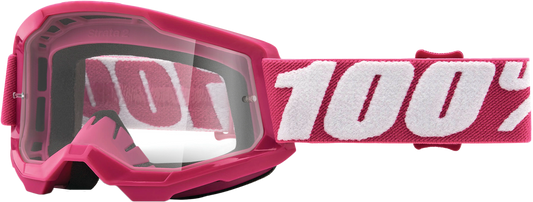 100% Strata 2 Junior Goggle Fletcher with Clear Lens
