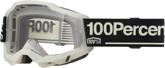 100% Accuri 2 Goggle Glow with Clear Lens