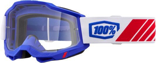 100% Accuri 2 Goggle Kolby with Clear Lens