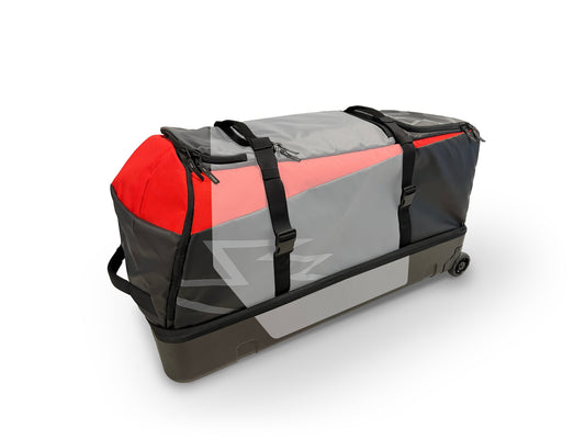 USWE Buddy 150L Athlete Gear Trolley Bag Black/USWE Red