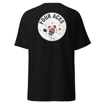 Four Aces MC Club Shirt - Original Club Logo - Adult Sizes