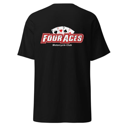 4 Aces Black Adult Club T-Shirt