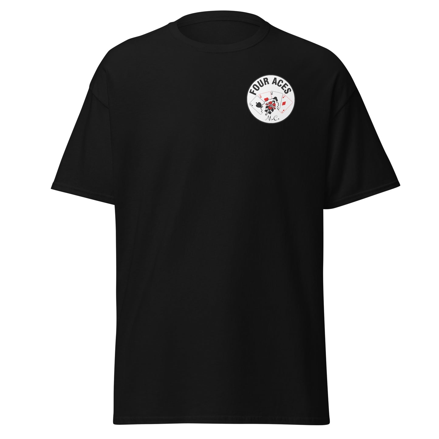 Four Aces MC Club Shirt - Original Club Logo - Adult Sizes